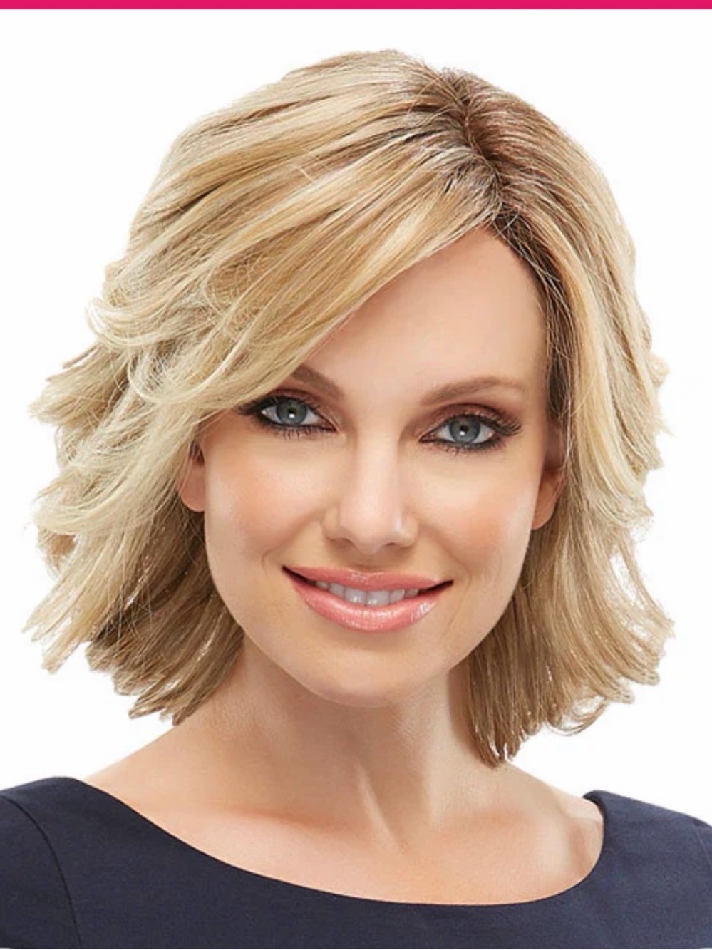 Jon Renau Elizabeth luxury blonde synthetic hair wig 13” length Pre-loved